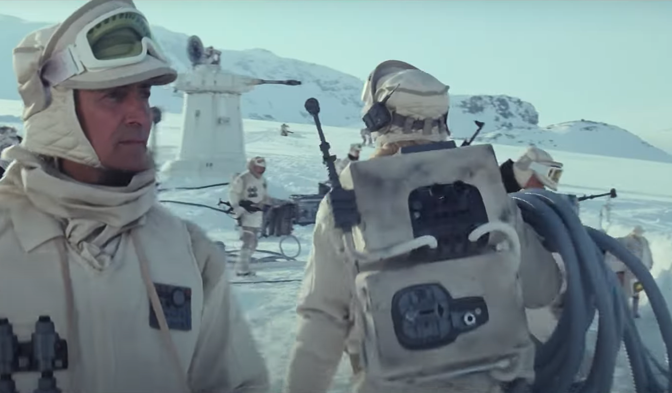 Screenshot of the movie Star Wars: Episode V - The Empire Strikes Back