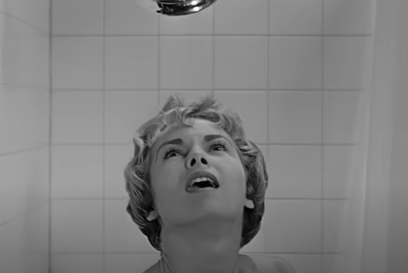 Screenshot of the movie Psycho