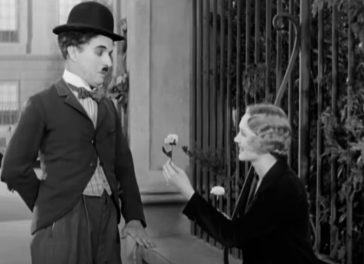 Screenshot of the movie City Lights