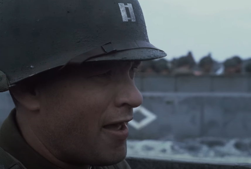 Screenshot of the movie Saving Private Ryan