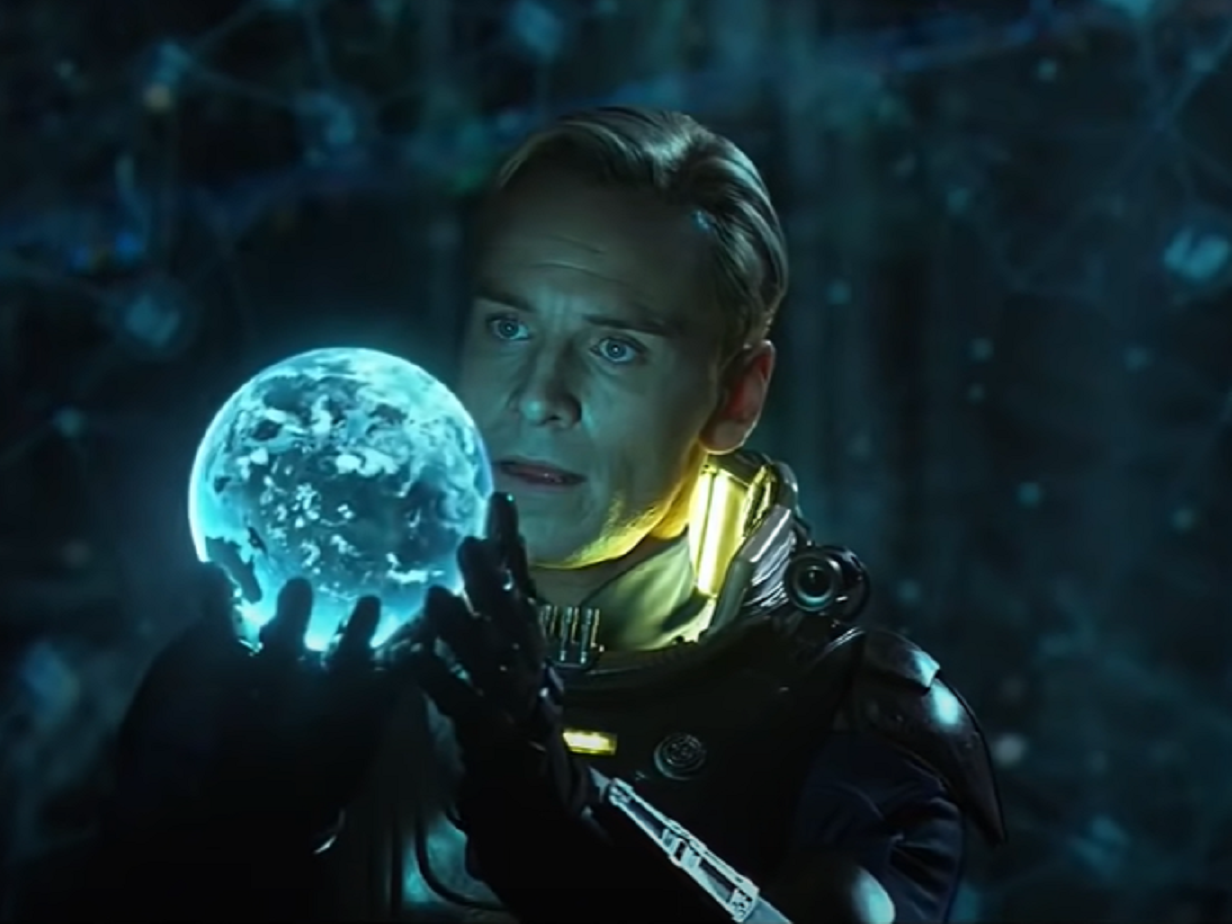 Screenshot from the movie - Prometheus (2012)