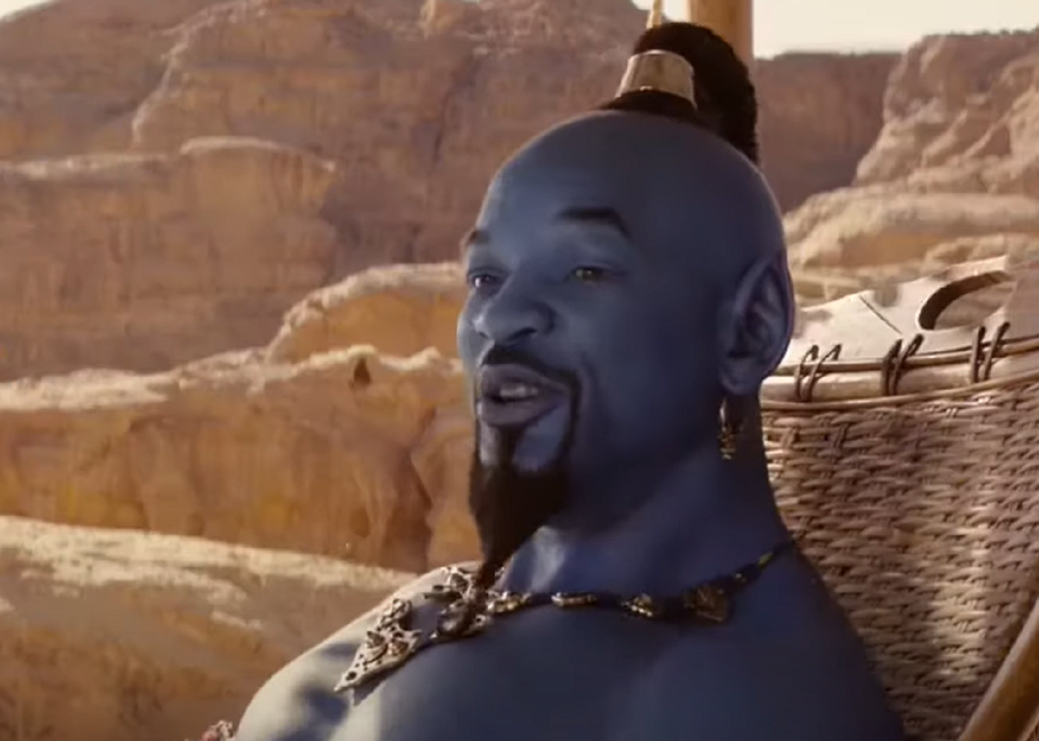Screenshot from the movie - Aladdin (2019)