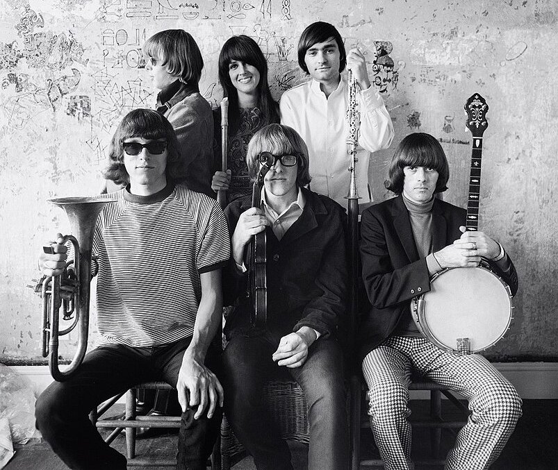 Photo of the band Jefferson Airplane. 1967