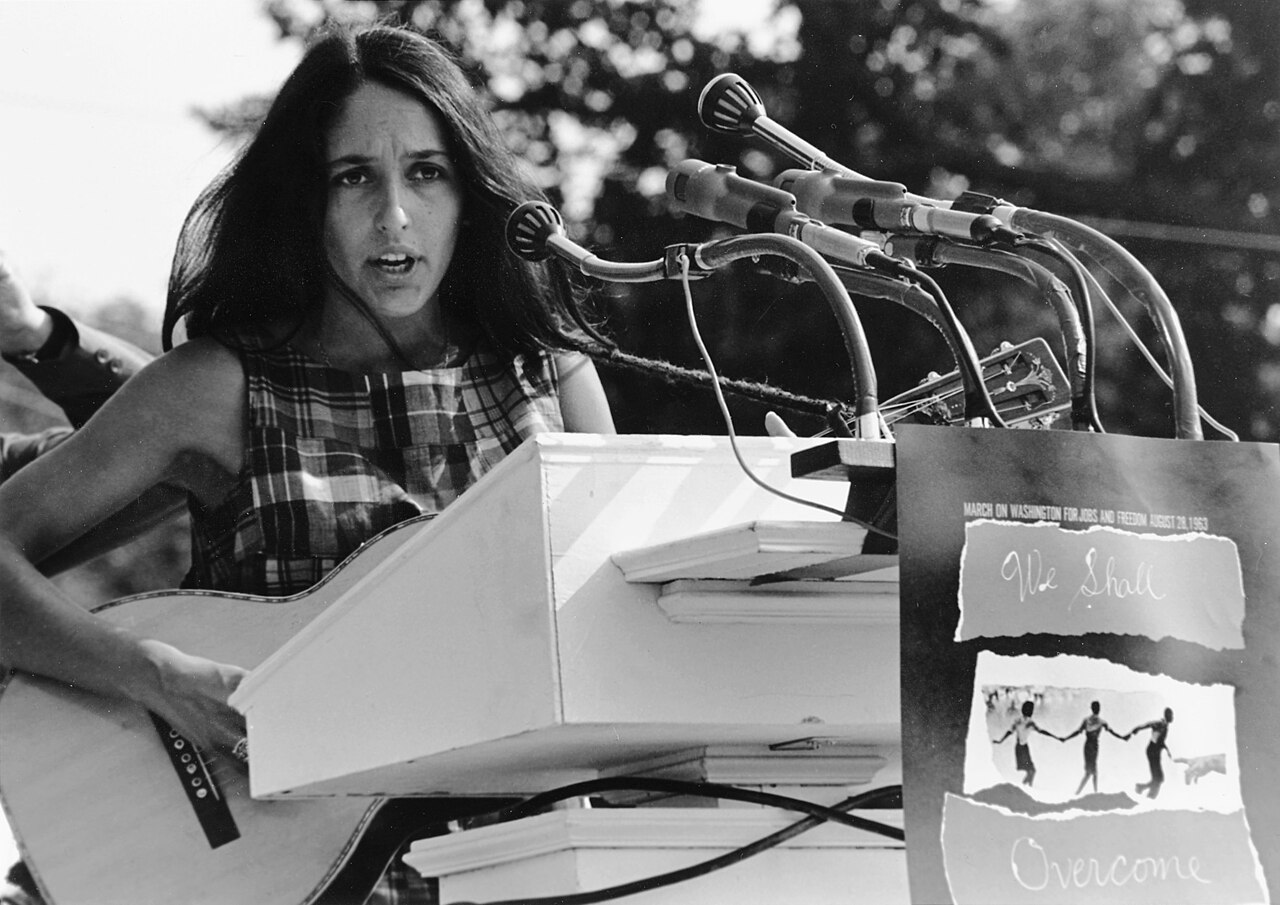 Joan Baez in 1963