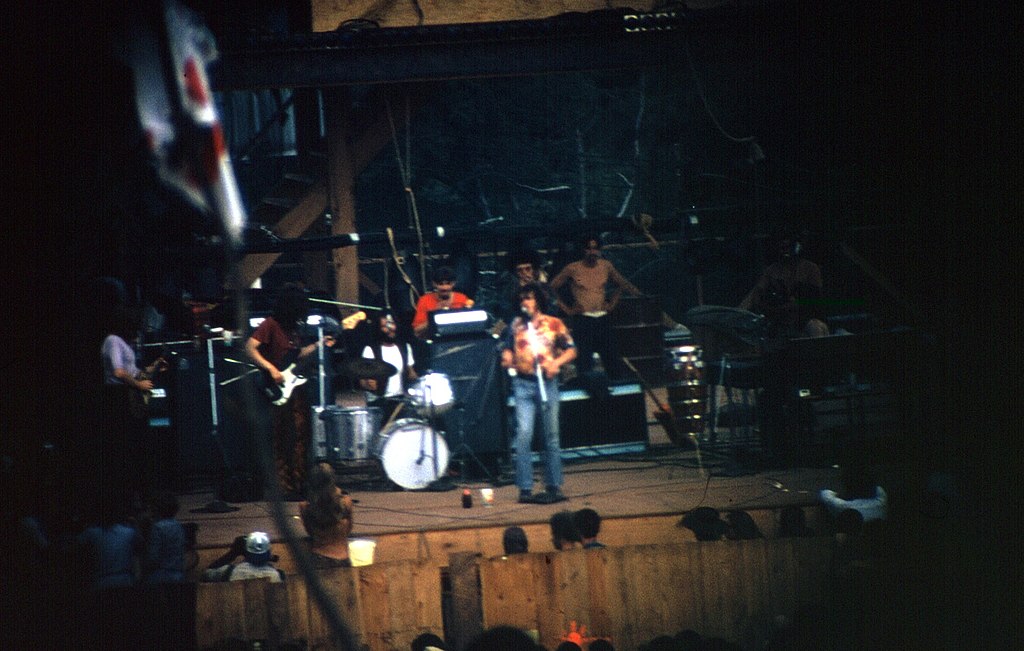 Joe Cocker And The Grease Band Through Binoculars