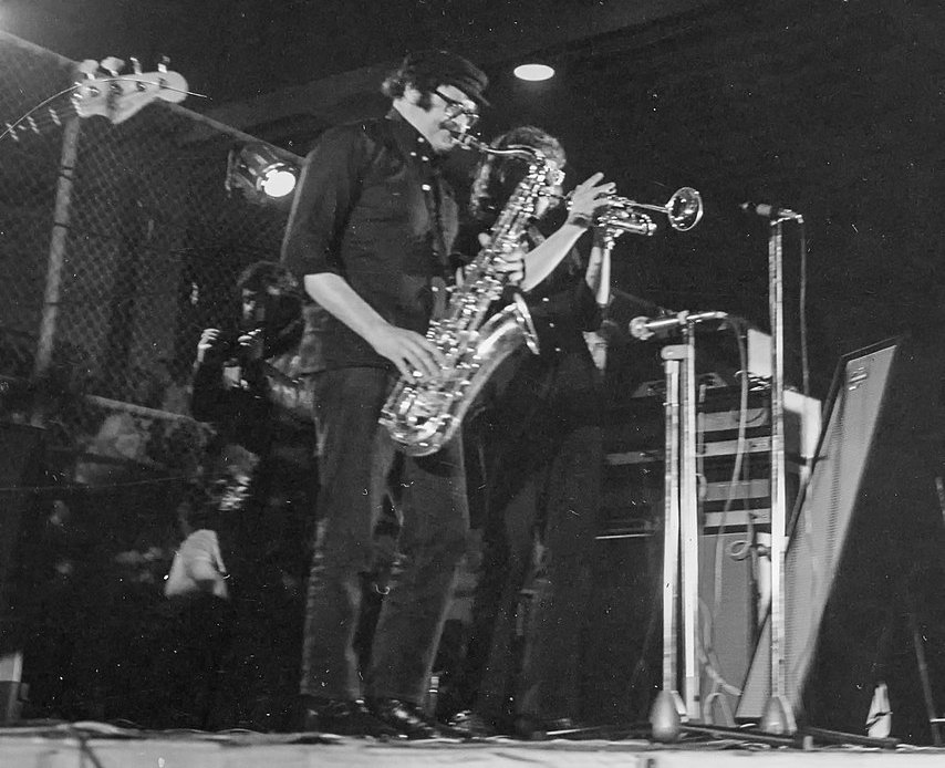 Keef Hartley Band on stage