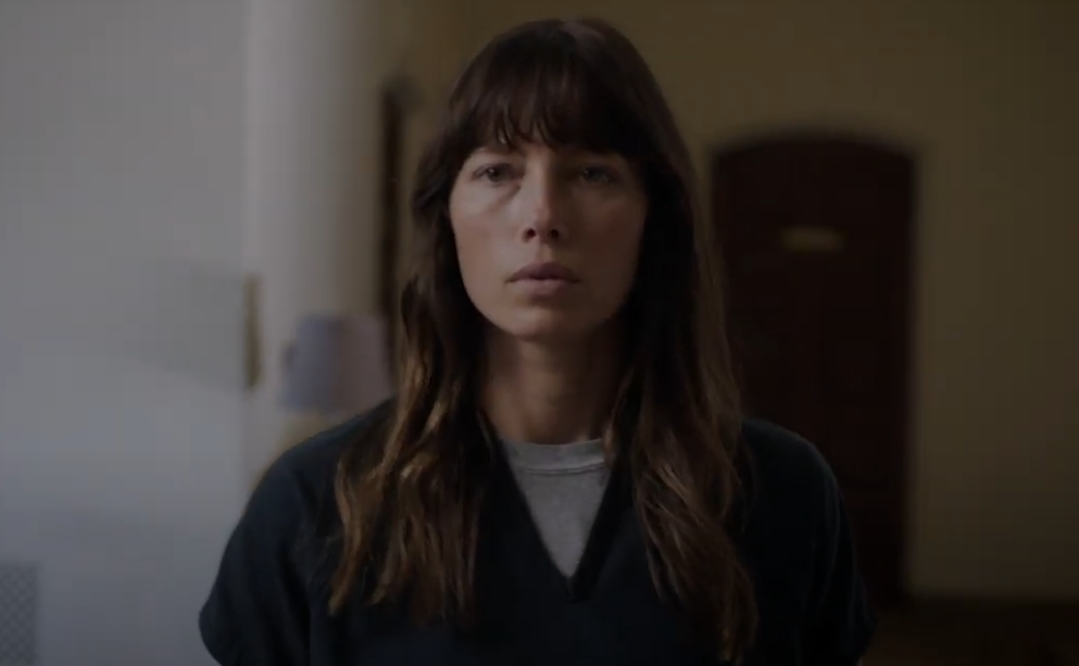 A screenshot of the TV series The Sinner