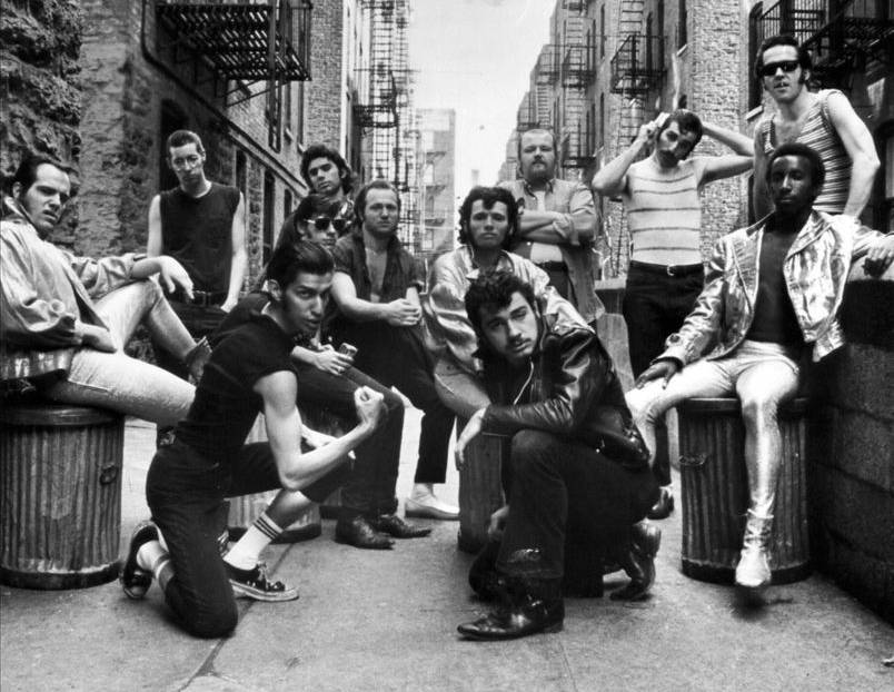 Photo of the musical group Sha Na Na. 1972