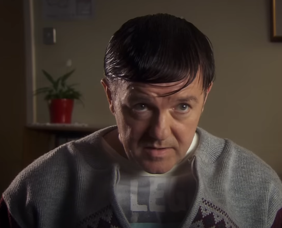 Screenshot of Ricky Gervais from tv series - Derek (2012-14)
