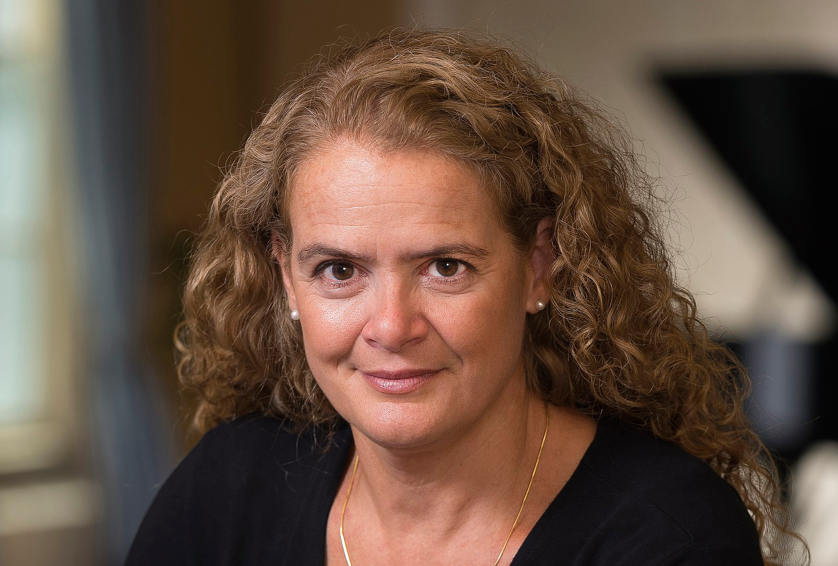 Julie Payette in 2017 at Rideau Hall