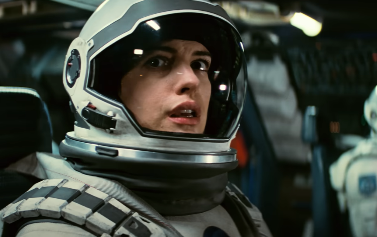 A screenshot of the movie Interstellar
