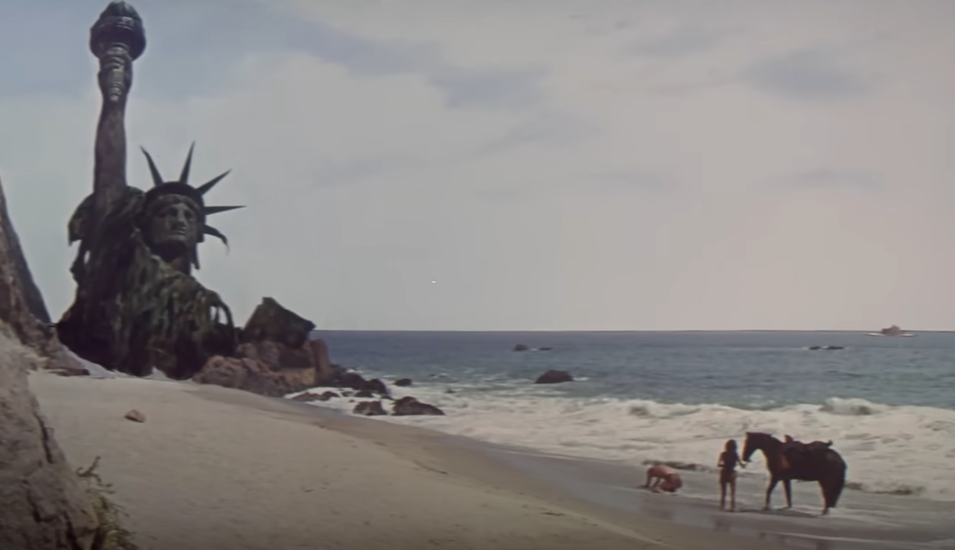 A screenshot of the movie Planet Of The Apes