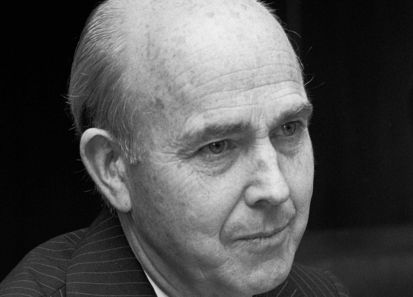 The President Cearbhall Ó Dálaigh in June 1975