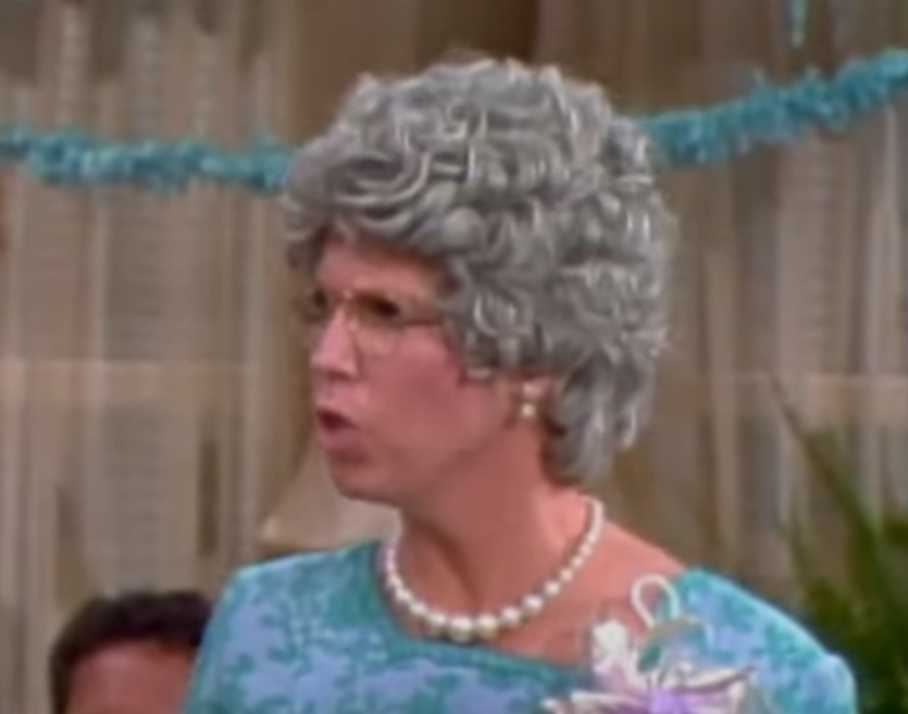 Screenshot of Vicki Lawrence in Mama's Family (1983)
