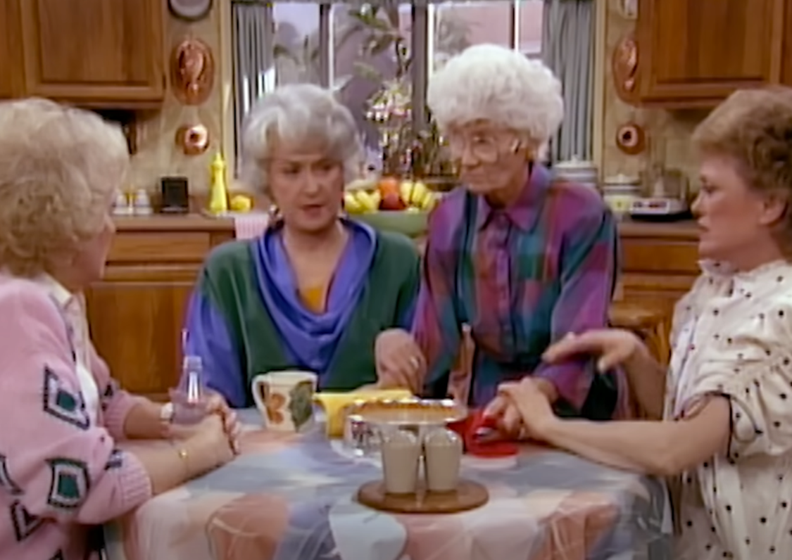 Screenshot from tv series - The Golden Girls (1985-1992)