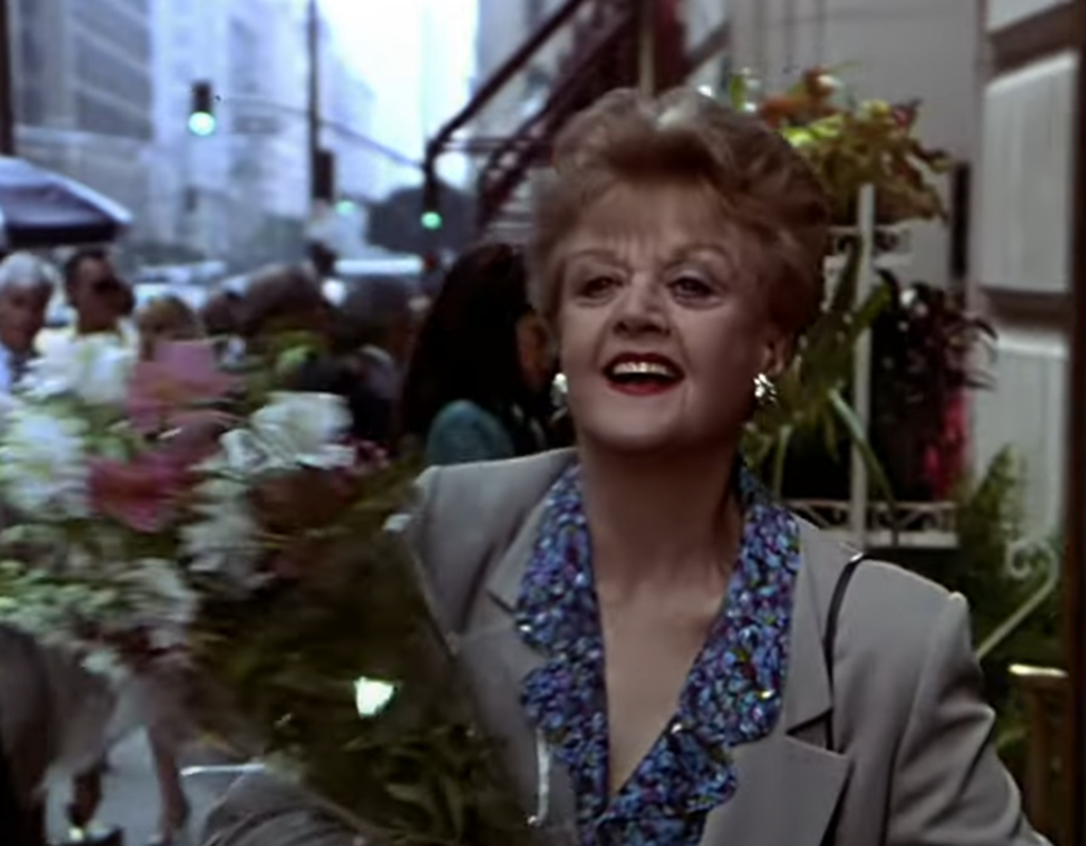 Screenshot of Angela Lansbury from tv series - Murder, She Wrote (1984-96)