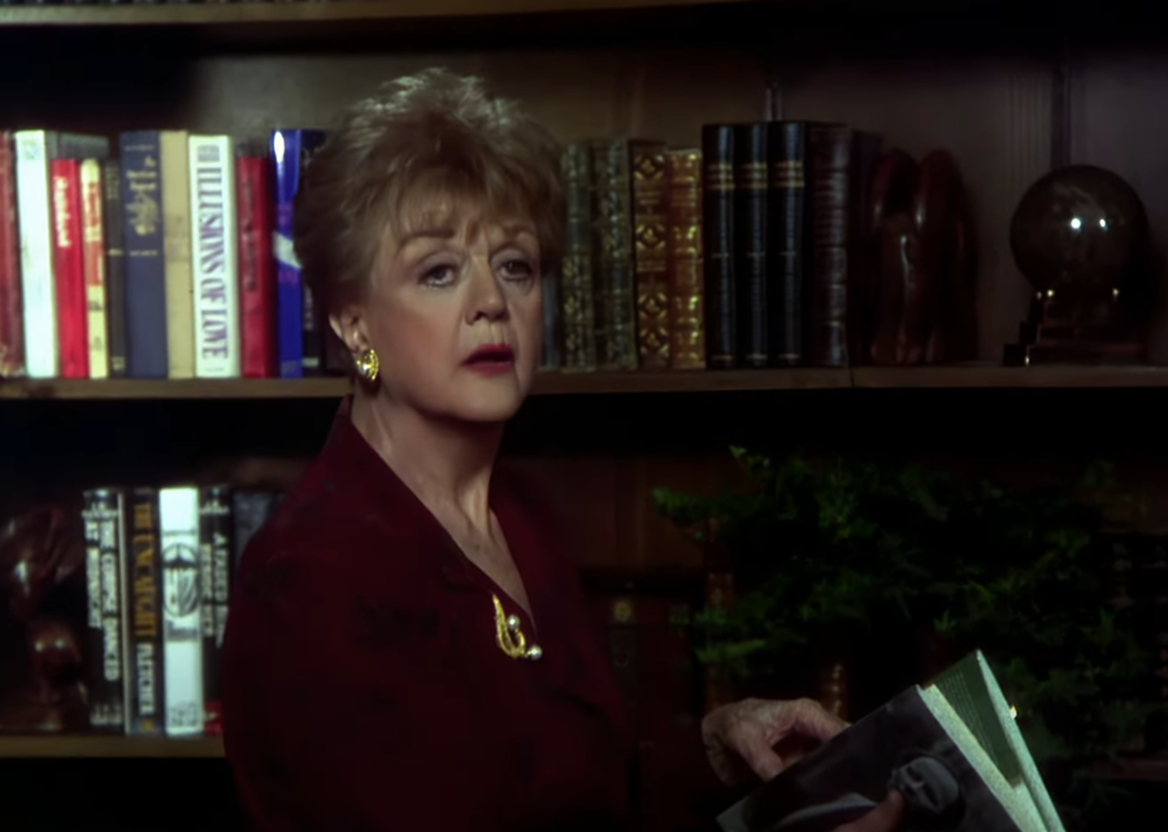 Screenshot of Angela Lansbury from tv series - Murder, She Wrote (1984-96)