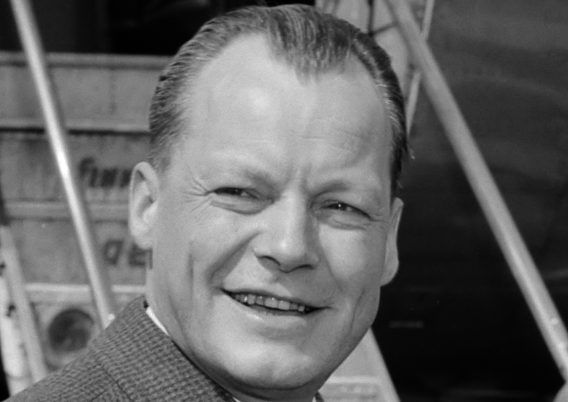 Arrival of the mayor of West Berlin Willy Brand