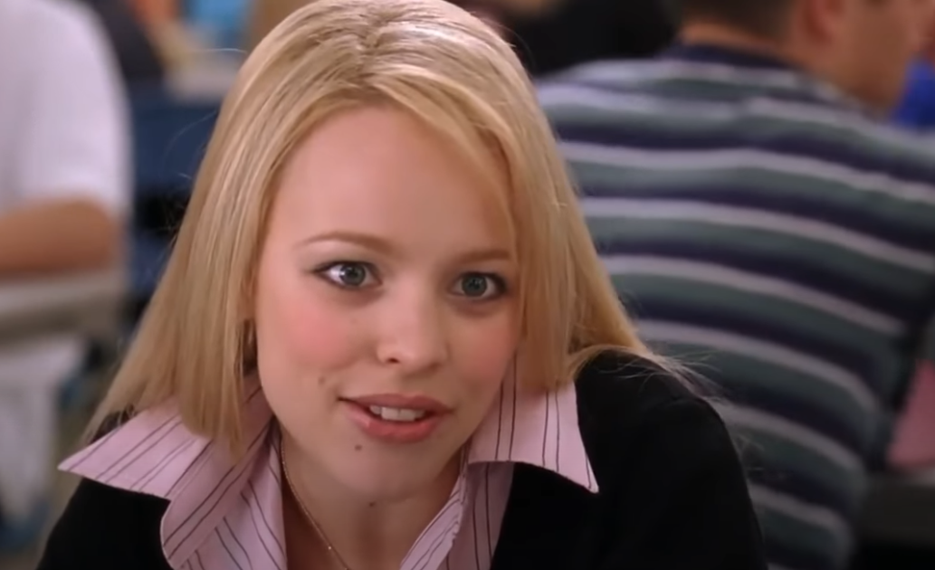 Screenshot from the movie Mean Girls (2004)