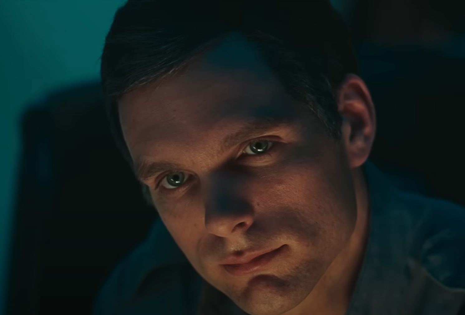 Screenshot of Keir Dullea in 2001: A Space Odyssey (1968)