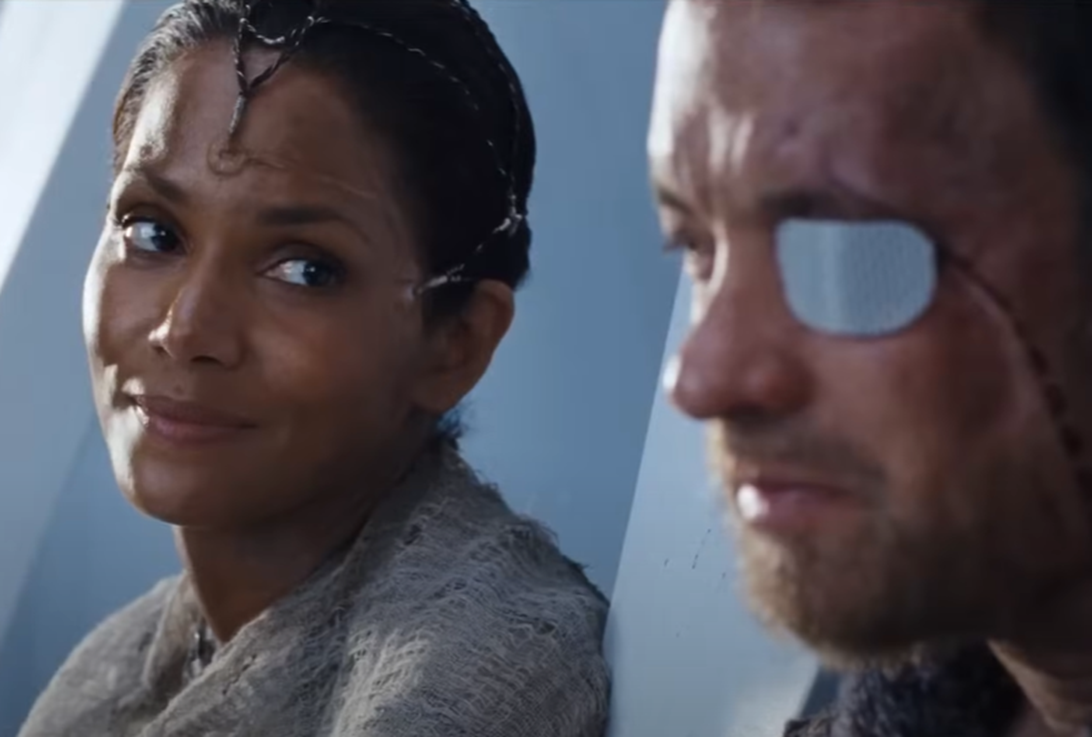 Screenshot of Tom Hanks and Halle Berry in Cloud Atlas (2012)