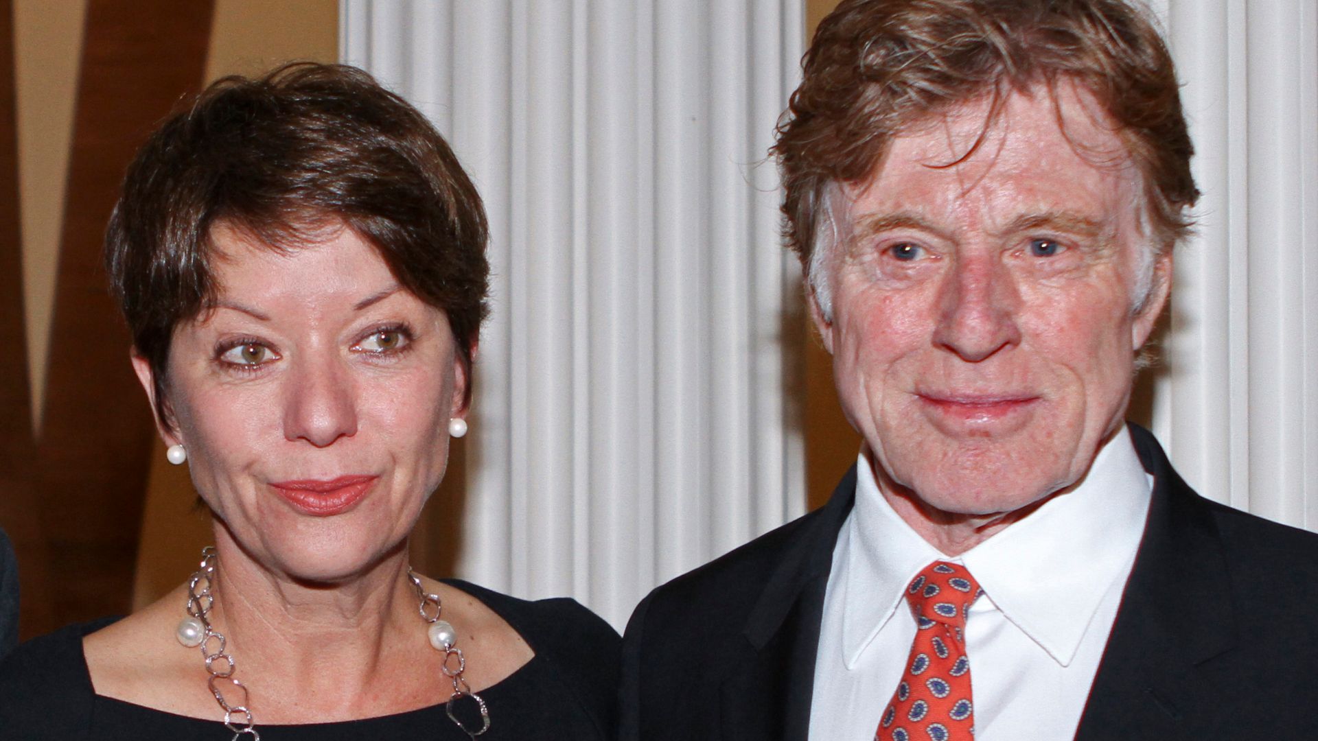 File:Mrs Sibylle Szaggars Redford and Robert Redford.jpg