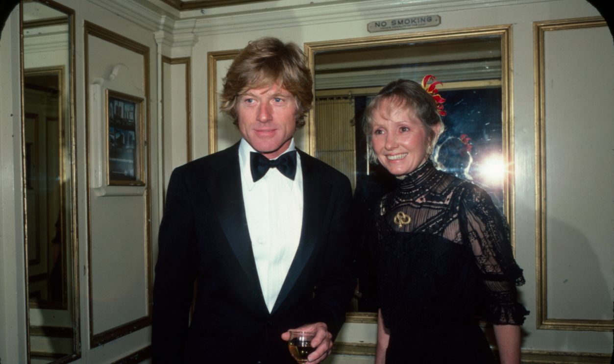 2235986607-Robert Redford And Lola Redford At The Academy Awards