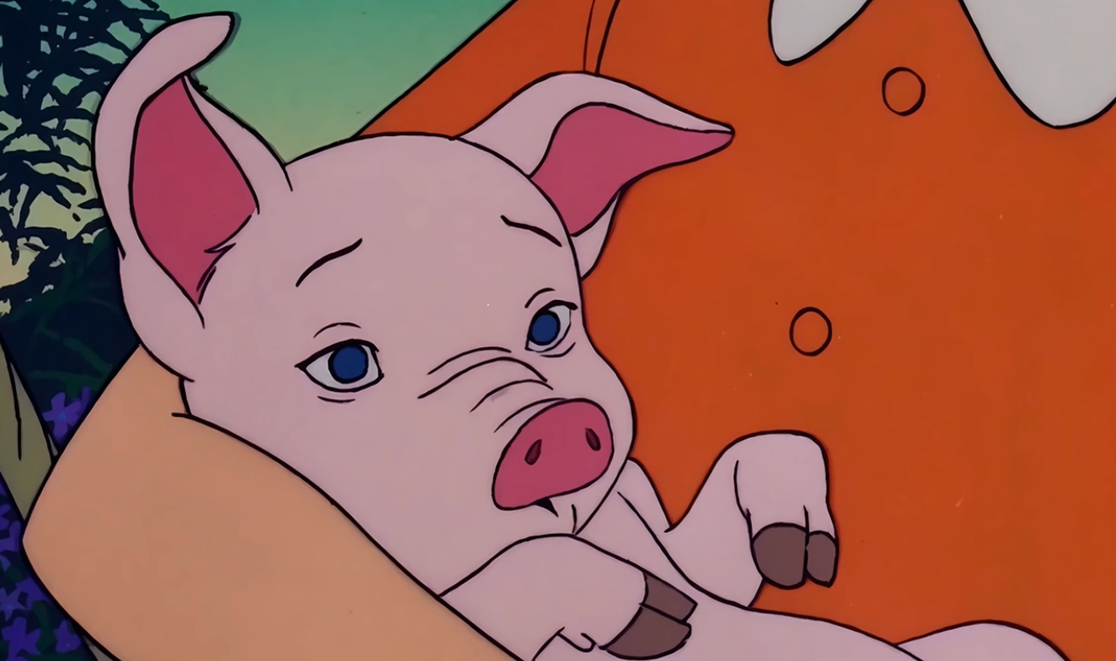 Screenshot from Charlotte’s Web (1973)