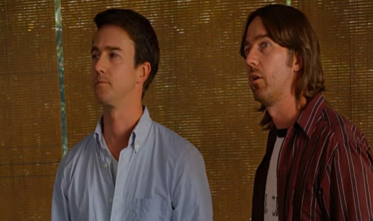 Screenshot from Leaves of Grass (2009)