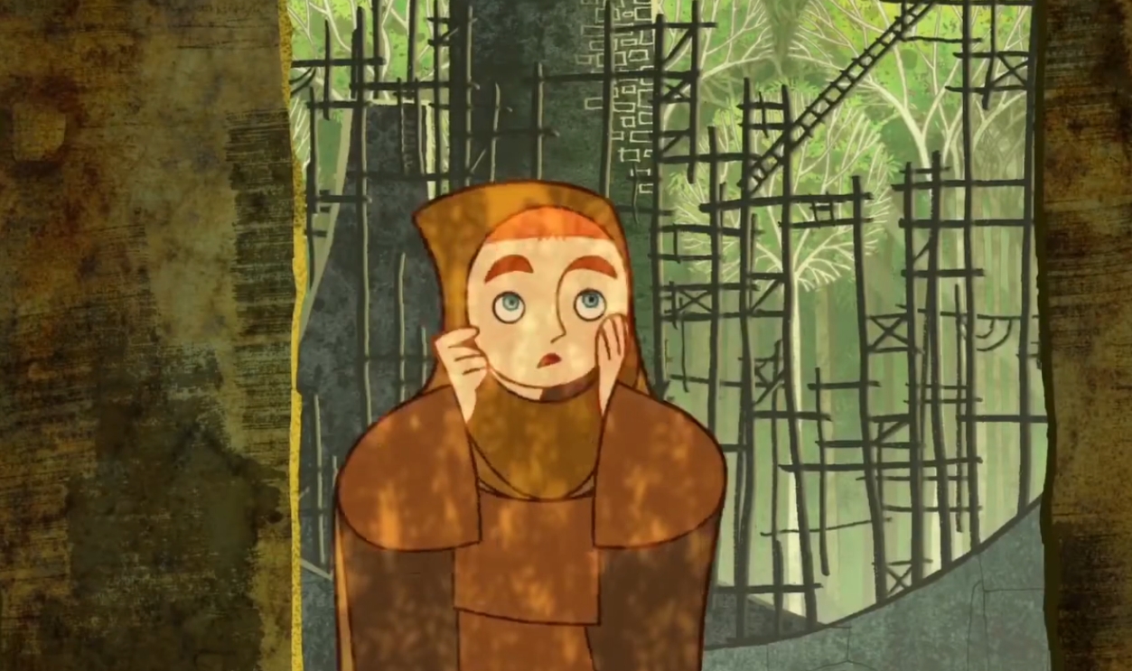 Screenshot from The Secret of Kells (2009)