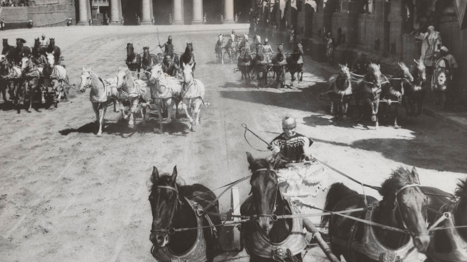 File:Photo An iconic scene from Ben-Hur, a 1959 film directed by William Wyler 1959 - Touring Club Italiano 04 0849.jpg