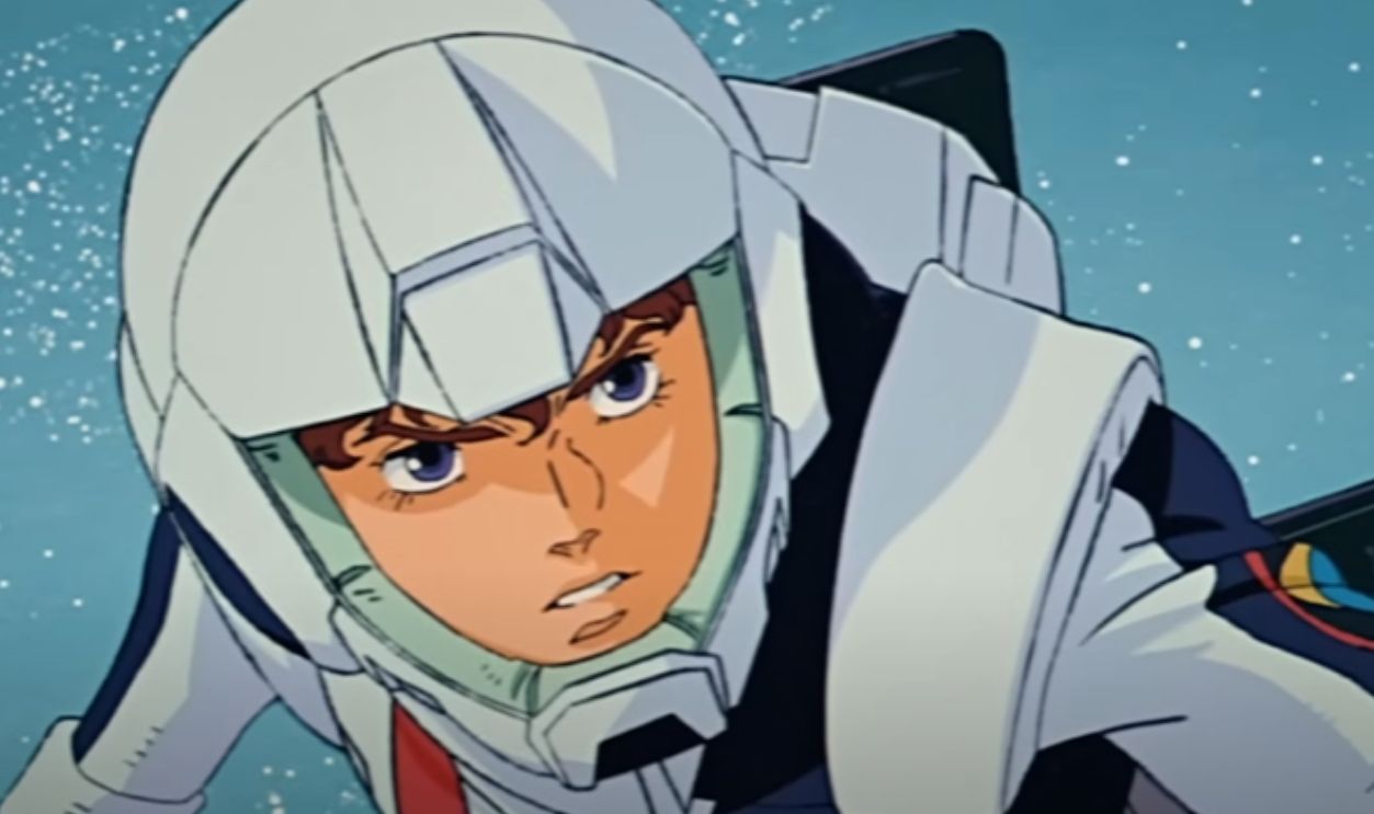 Screenshot from Mobile Suit Gundam: Char’s Counterattack (1988)