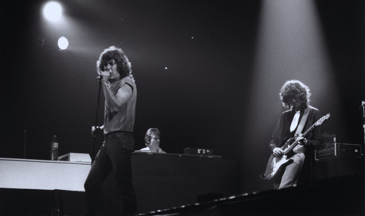 Gettyimages - 567235833, Led Zeppelin - Robert Plant, John Paul Jones And Jimmy Page, Forest National, Brussels, Belgium - 1980