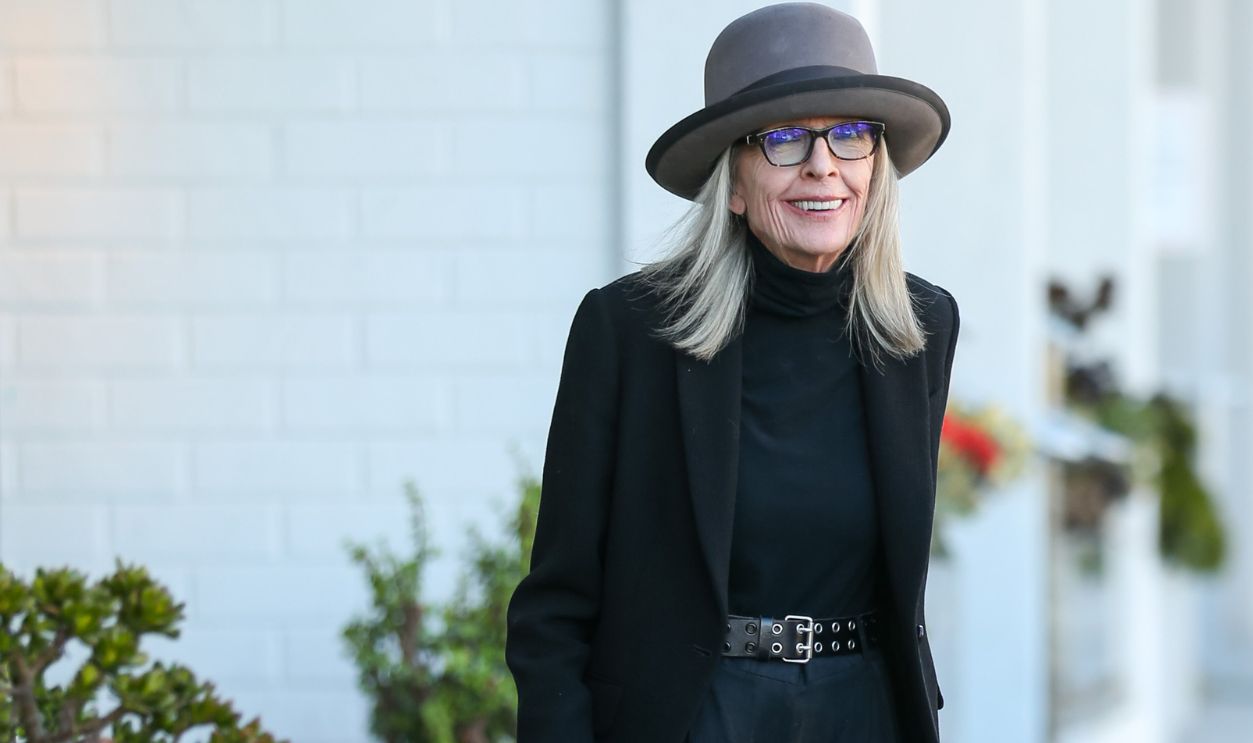  Diane Keaton is seen on August 20, 2024 in Los Angeles, California.