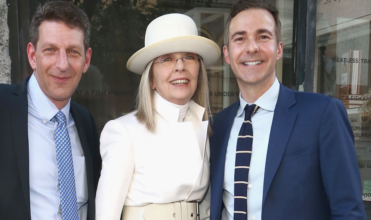 Actor Diane Keaton (2nd R) at The Humane Society of the United States' To the Rescue Los Angeles Gala at Paramount Studios on April 22, 2017 in Hollywood, California. 