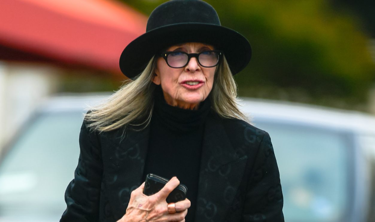  Diane Keaton is seen on May 24, 2024 in Los Angeles, California.