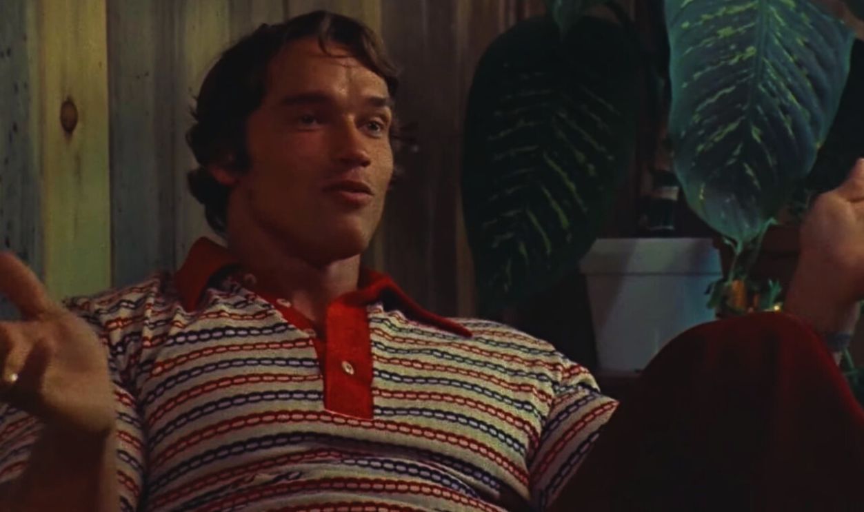  Screenshot from Pumping Iron (1977)