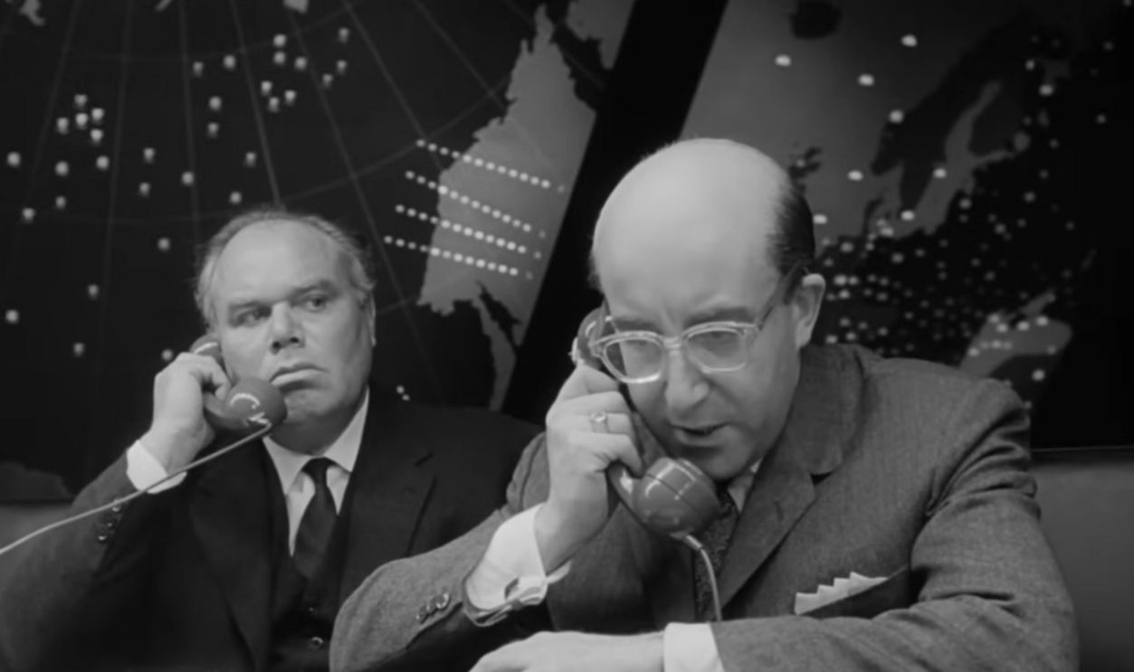 Screenshot from Dr. Strangelove (1964)
