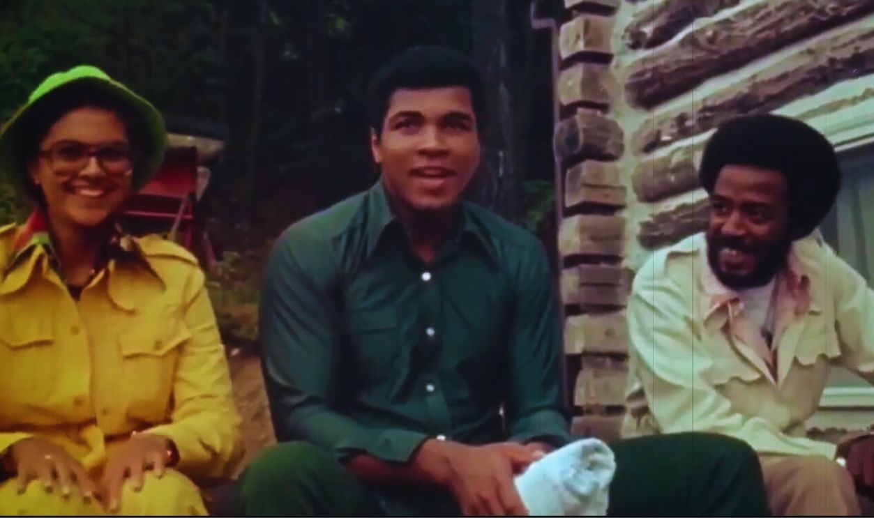 Screenshot from When We Were Kings (1996)