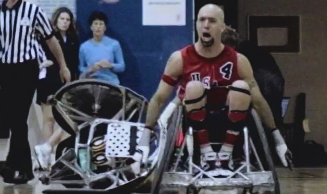 Screenshot from Murderball (2005)