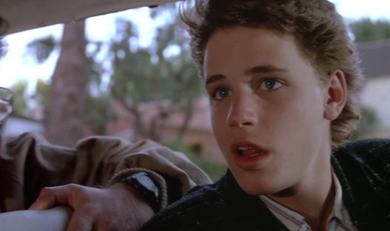 Screenshot from License to Drive (1988)