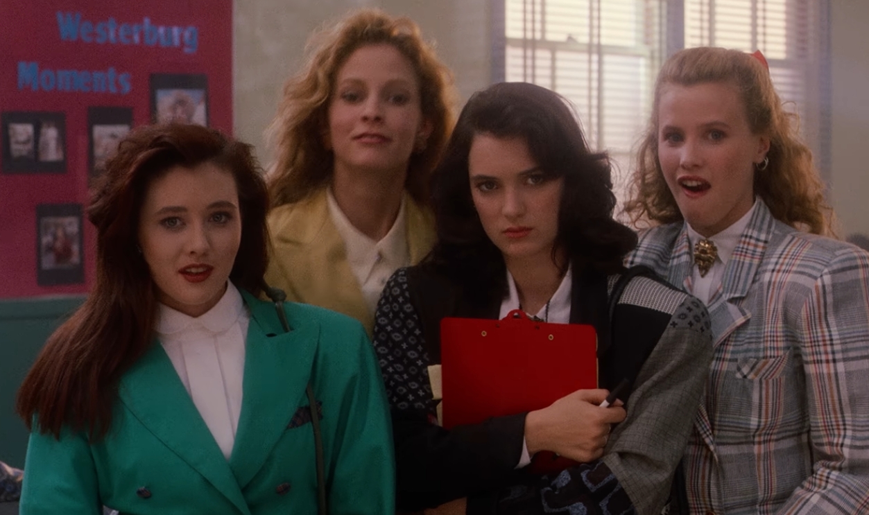 Screenshot from Heathers (1989)