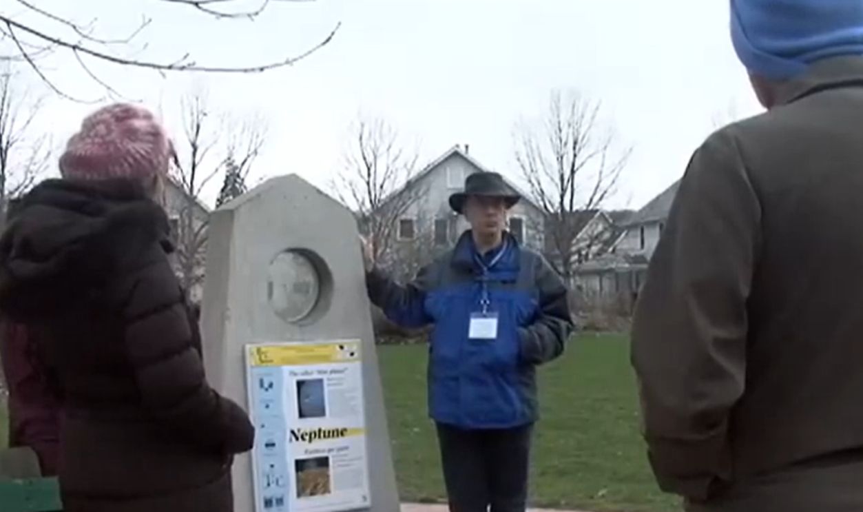 Creation Of The Carl Sagan Center And Planet Walk