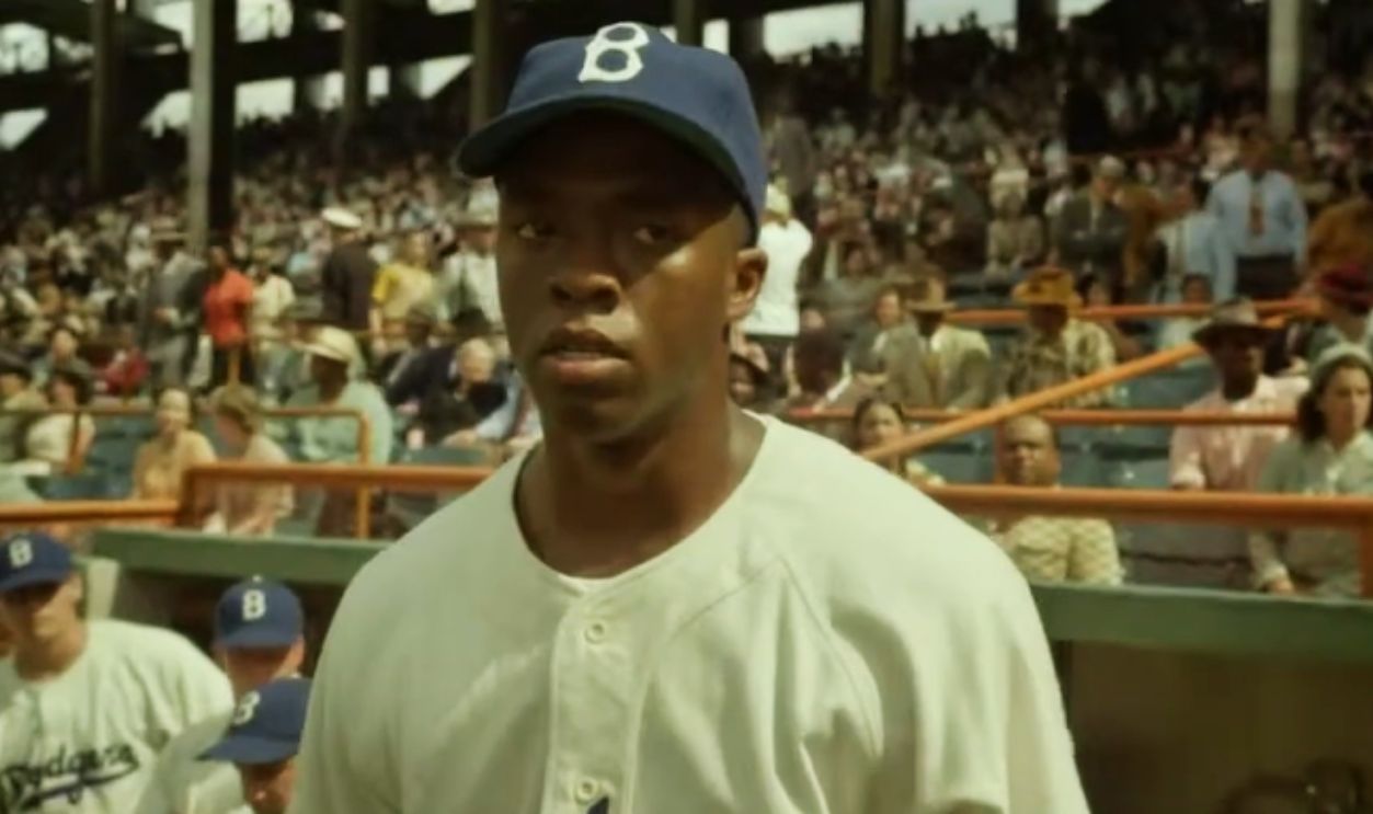 Chadwick Boseman – Jackie Robinson – 42 (2013)