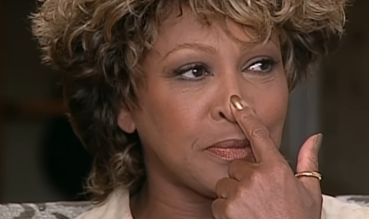 Screenshot from 60 Minutes: Tina Turner Archive (1997)
