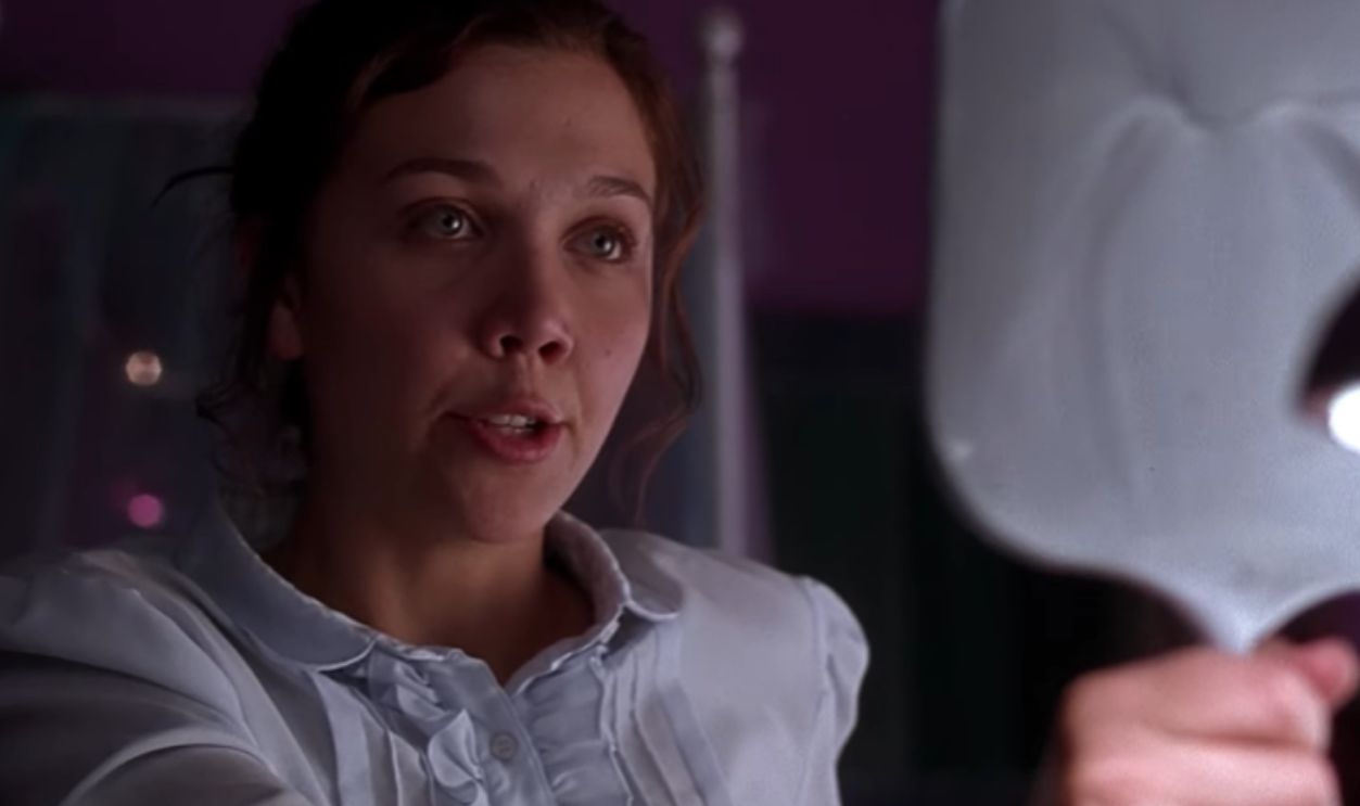 Screenshot from Secretary (2002)