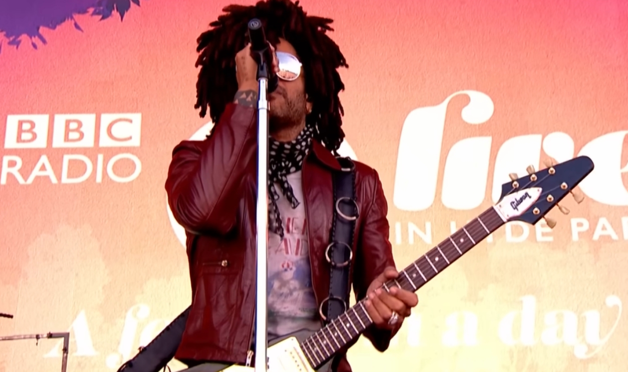 Lenny Kravitz Lets It All Hang Out