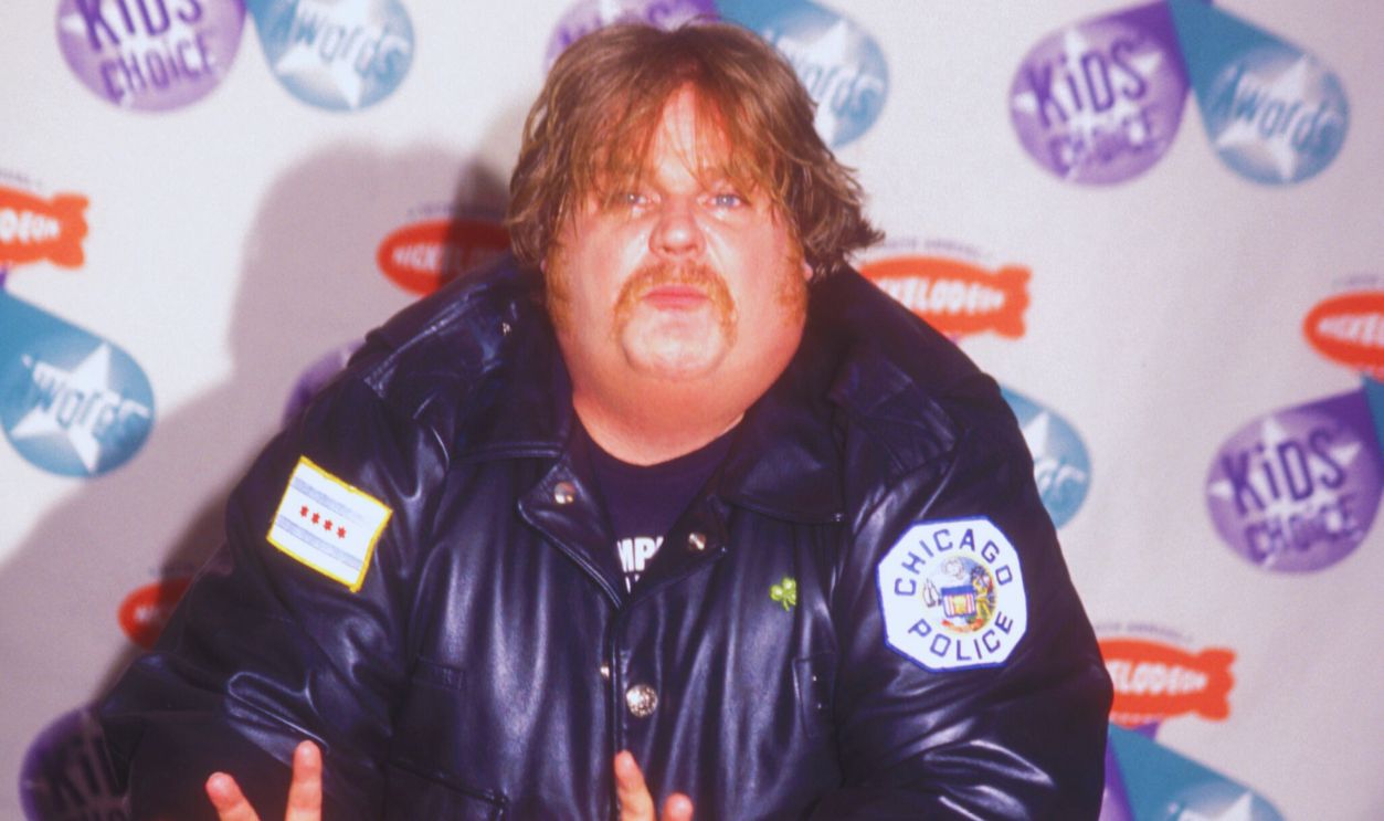 Gettyimages - 84539194, Chris Farley File Photos 1997 File Photo of Chris Farley at the 10th Annual Kids Choice Awards April 19, 1997 
