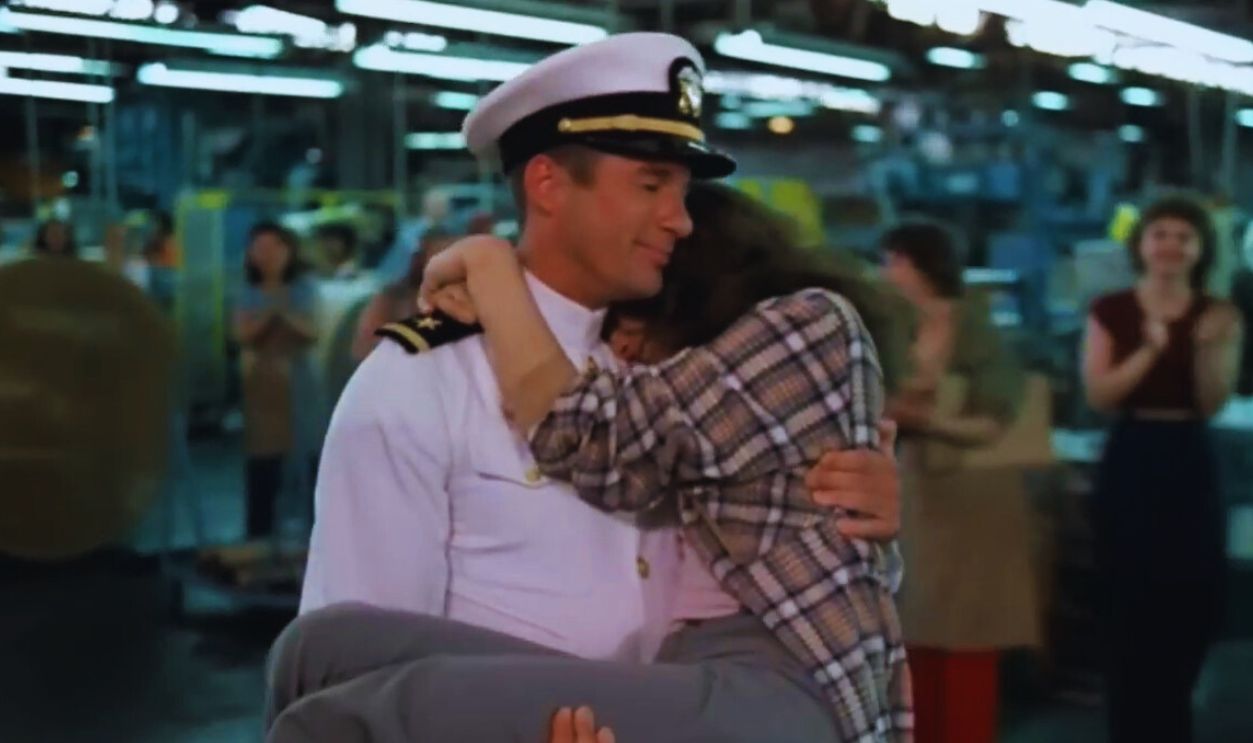 Screenshot from An Officer and a Gentleman (1982)