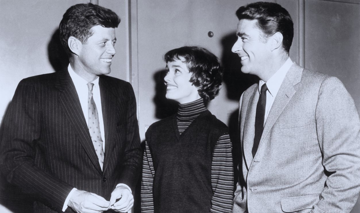 Gettyimages - 530837606, John F Kennedy with Patricia and Peter Lawford John F Kennedy with Patricia and Peter Lawford